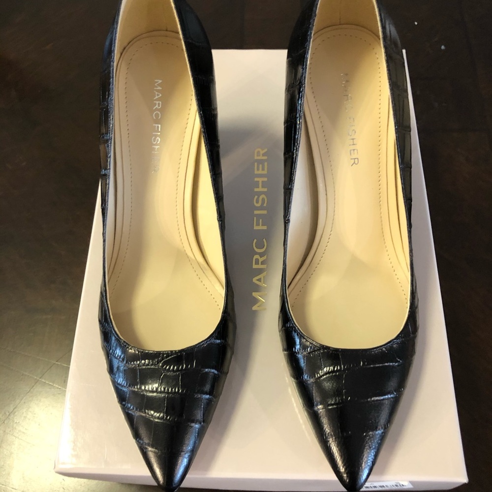 Marc Fisher Viviene Leather Heels